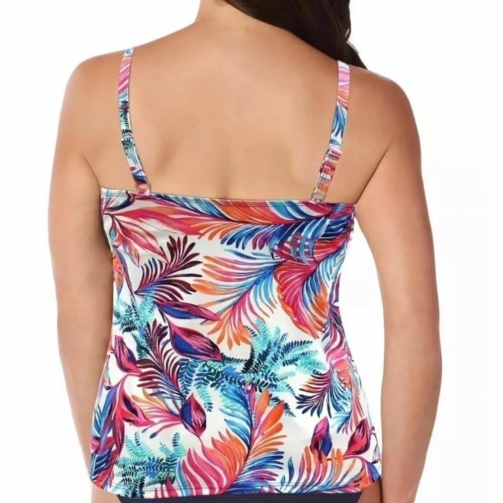 SWIM Solutions Sienna Surplice Bra Tankini Top